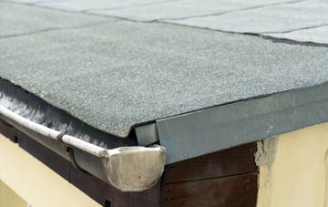 repair or replace Escomb flat roofing?